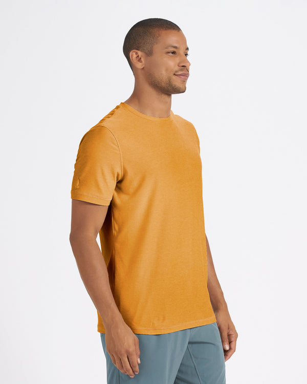 Strato Tech Tee | Dark Golden Heather