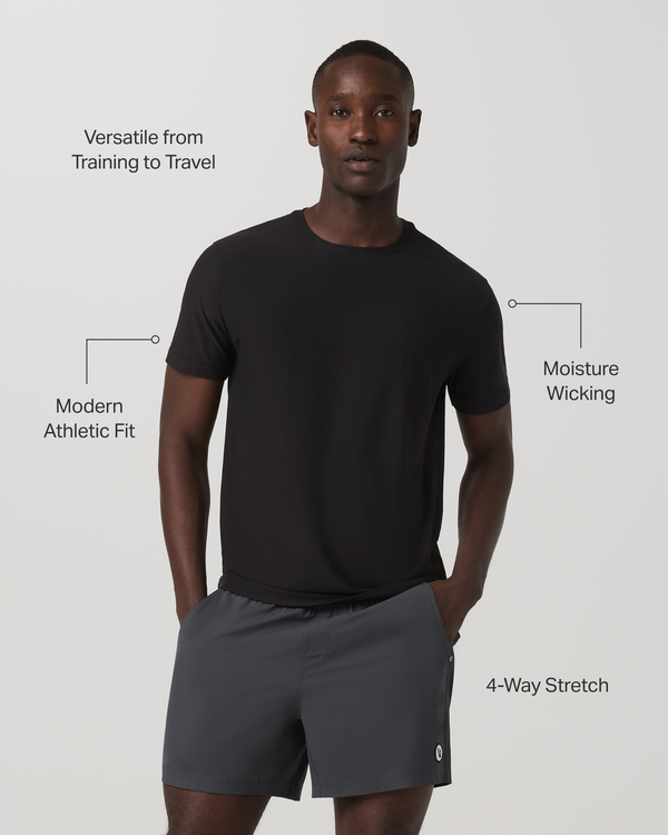 Strato Tech Tee | Black
